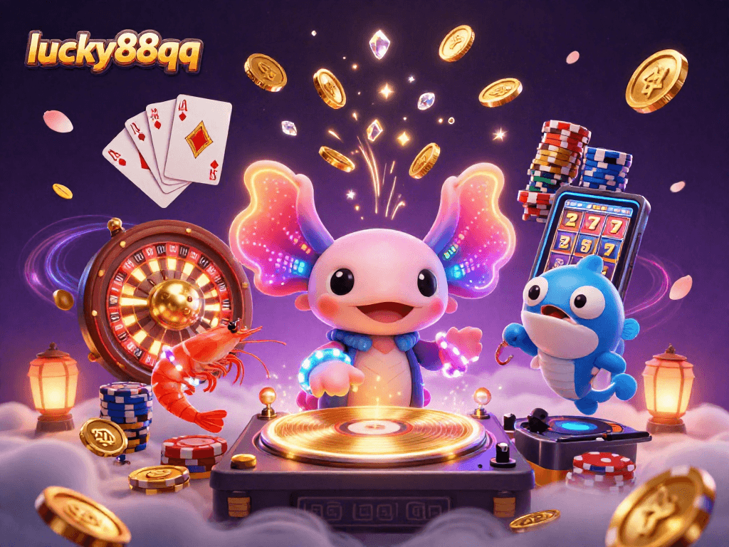 Experience thrilling gameplay with lucky88qq, brought to life in vivid 3D with vibrant casino elements.