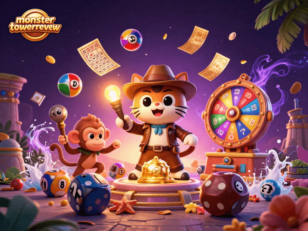 Experience the thrill of the game with monstertowerreview's vibrant casino adventure featuring dynamic elements.