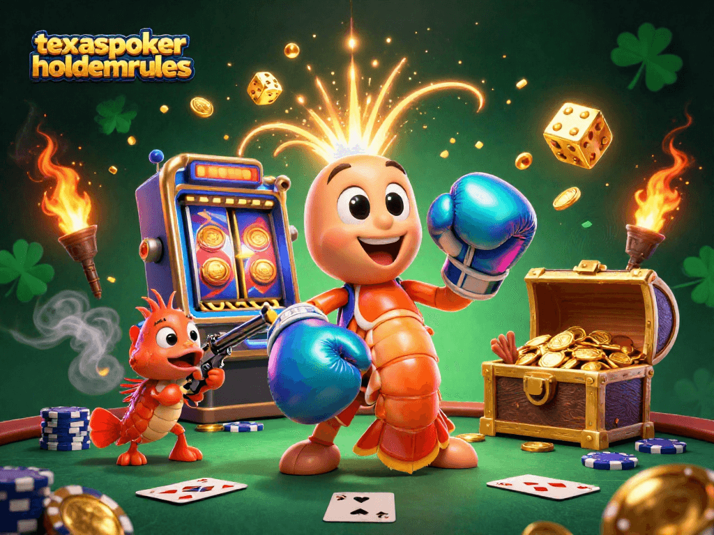 Engage with texaspokerholdemrules in this dazzling poker showdown featuring animated sea creatures.