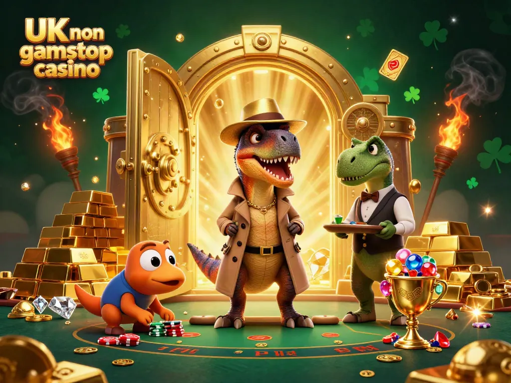 Engage with exciting gameplay at a UK non gamstop casino featuring vibrant 3D characters and rich treasures.