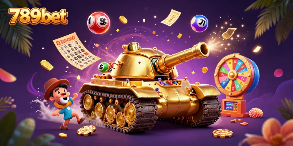 Experience vibrant gaming energy with 789bet's celebration of luck and prizes.