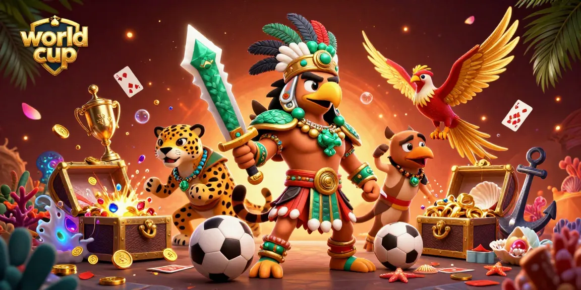 Experience world cup excitement with immersive sports betting elements and dynamic characters in stunning detail.