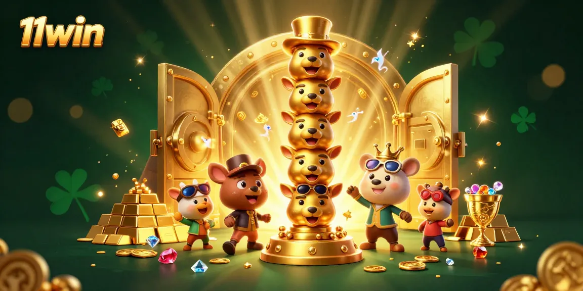 Engage in thrilling wins at 11win with dazzling treasures and a lively casino atmosphere!